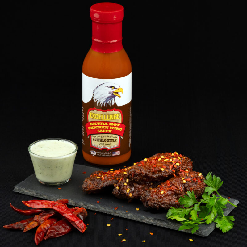 Excellence Extra Hot Chicken Wings Sauce 12Oz (354ml) - Image 10